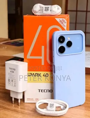 New Tecno Spark 40 128 GB Blue