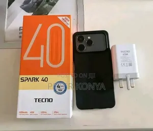 New Tecno Spark 40 128 GB Black