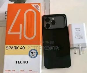 New Tecno Spark 40 128 GB Black