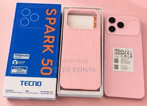 New Tecno Spark 50 128 GB Pink