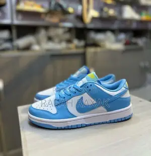 Blue Version of Nike Dunk Low Retro Sneakers