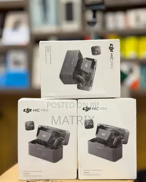 Dji Mic Mini Wireless Microphone (2tx + 1rx + Charging Case)