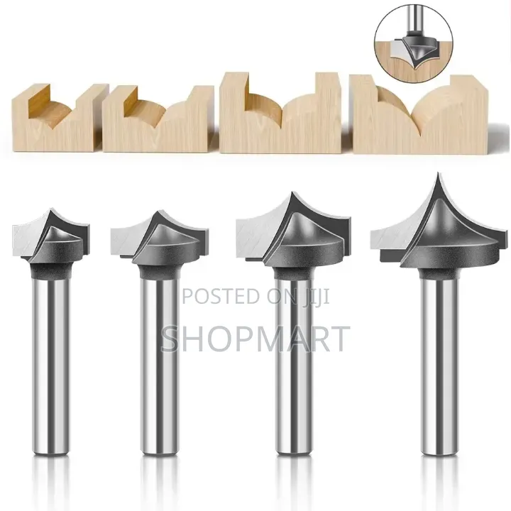 Pointed Edge Router CNC Bits