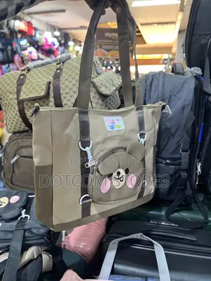 Korean-Style Kawaii Animal Canvas Tote Bag