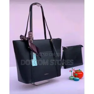 Chrisbella 2 in 1 Black Tote Bag