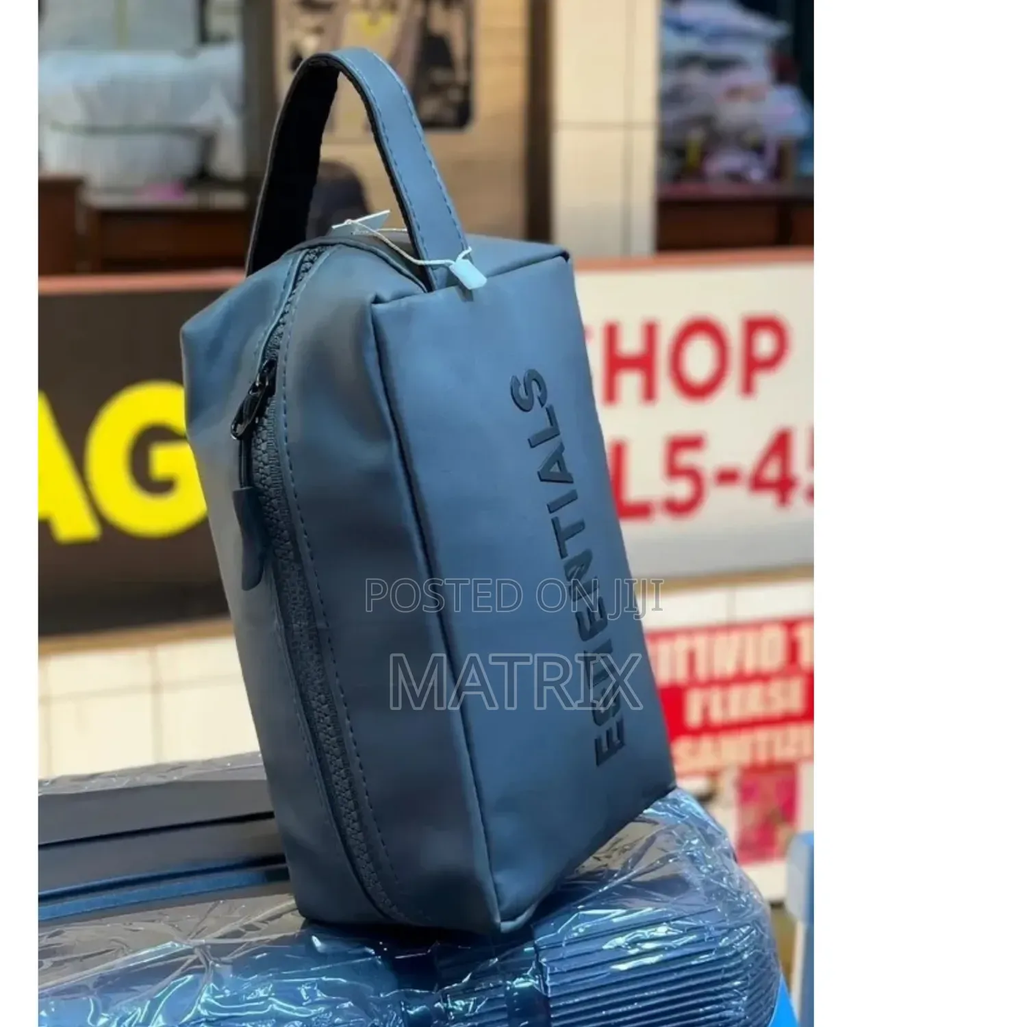 God Essentials Matte Crossbody/Toiletry Wash Bag.