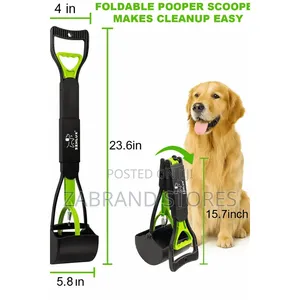 Long-Handled Jaw Clamp Pooper Scooper
