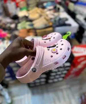 Pink Classic Crocs Clogs