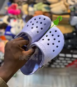 Purple Unisex Crocs Clogs