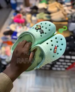 Blue Version of Crocs Clogs