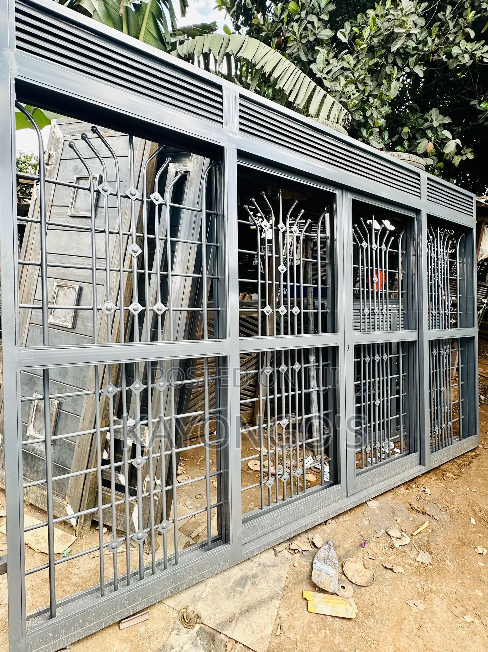 Steel Sliding Main Door