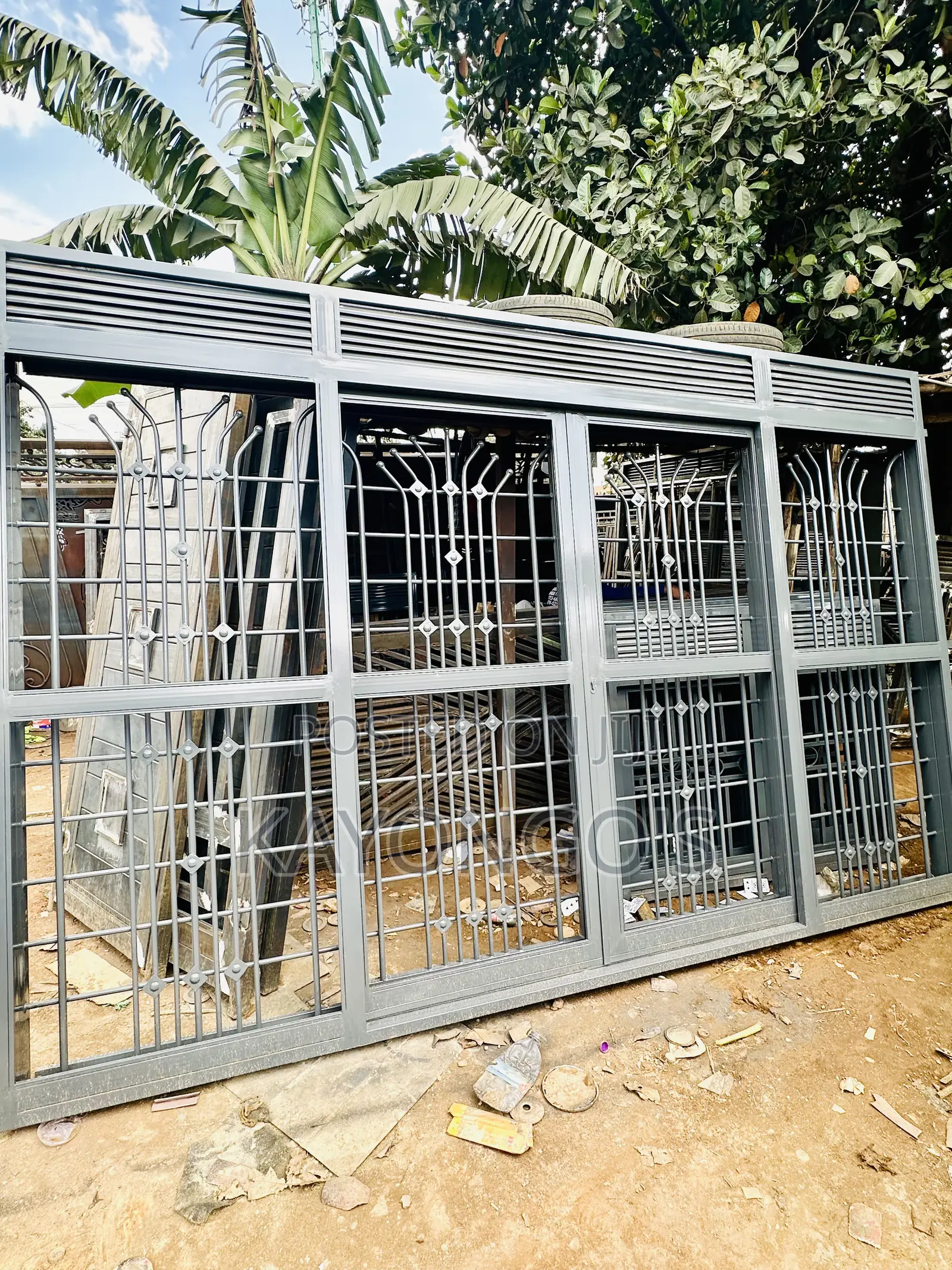 Steel Sliding Main Door