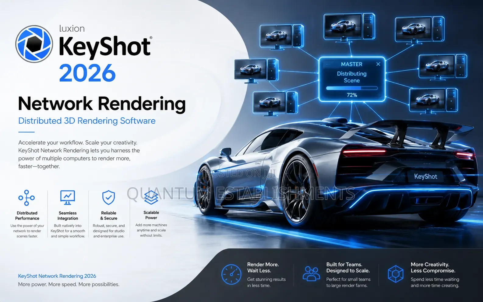 Luxion Keyshot Network Rendering 2026 | Distributed Rendering Software