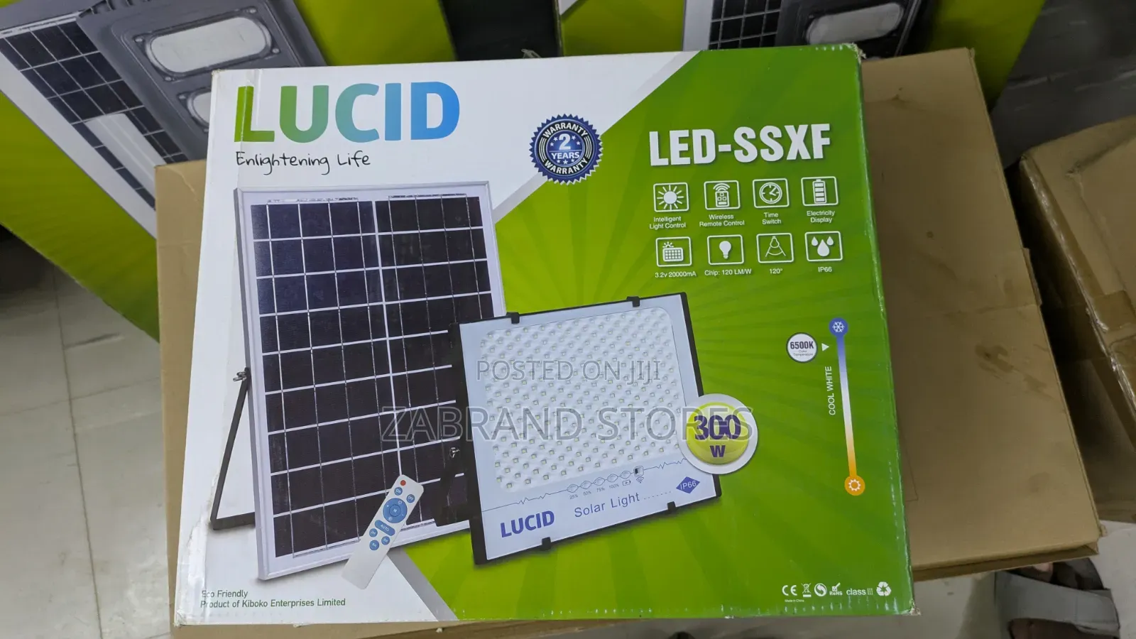 Outdoor Led Solar Flood Light 300w