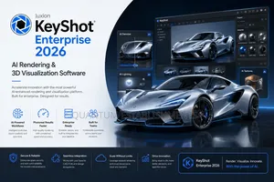 Luxion Keyshot Enterprise 2026 Ai Rendering and Visualization Software