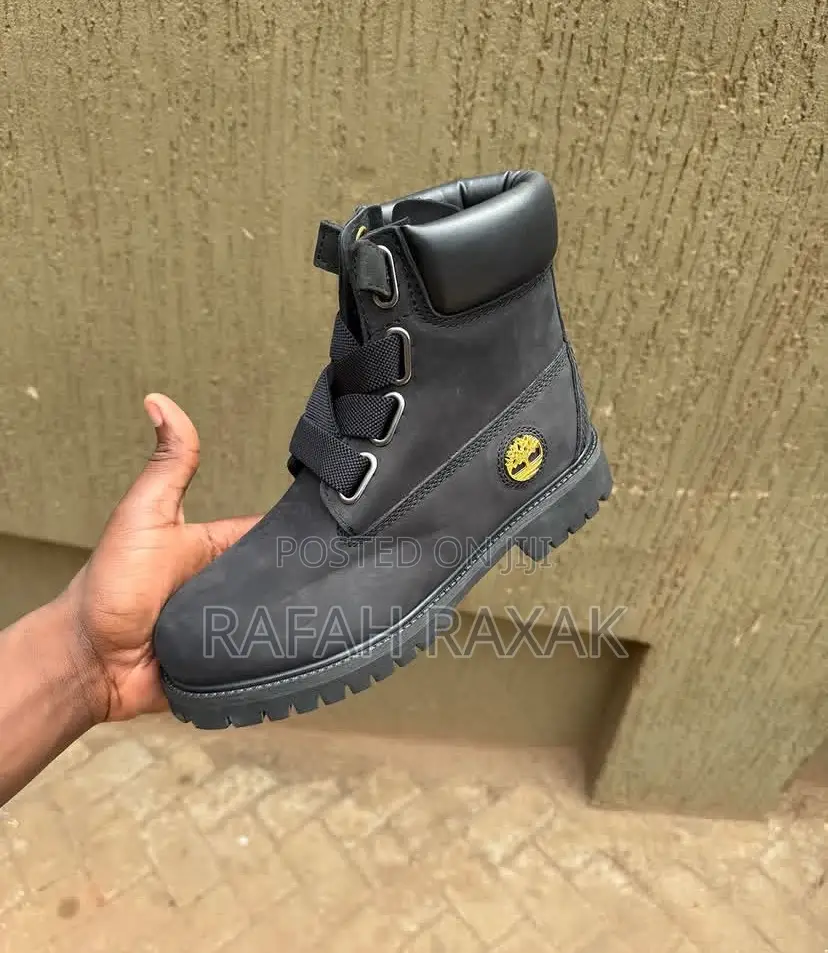 Brown Lace Timberland Leather Boots