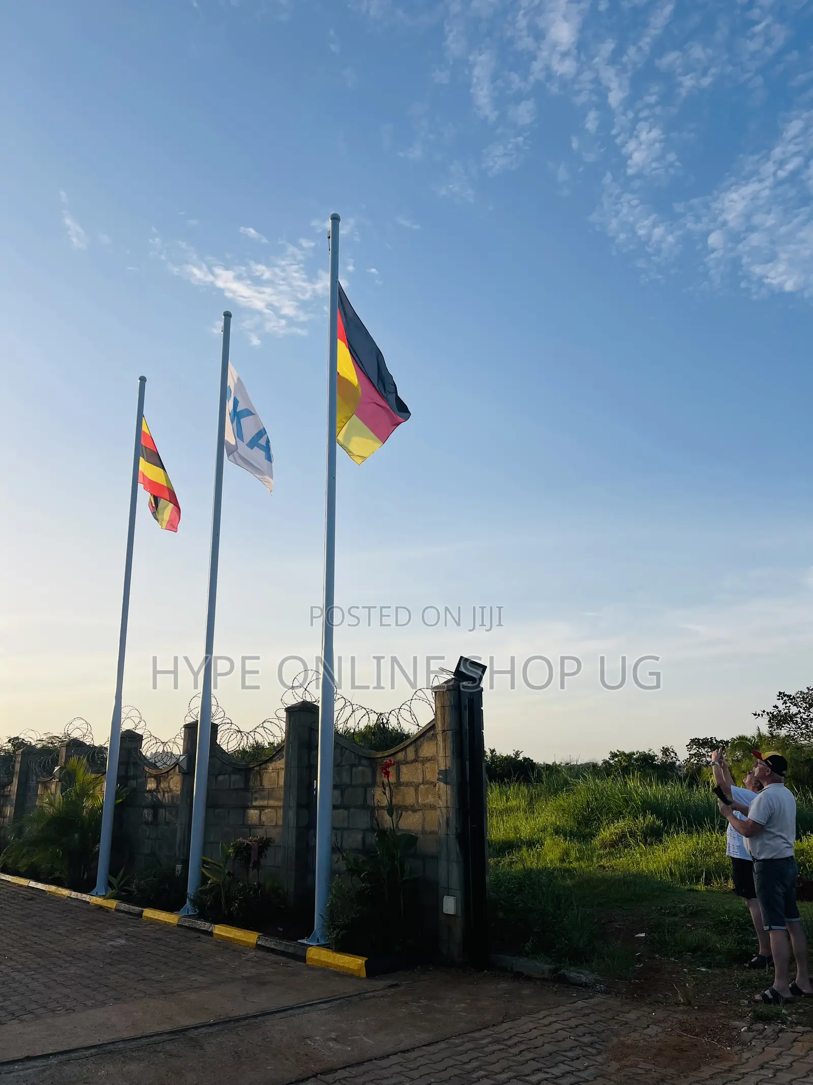 Made From High Quality Metal Standing Flag Pole