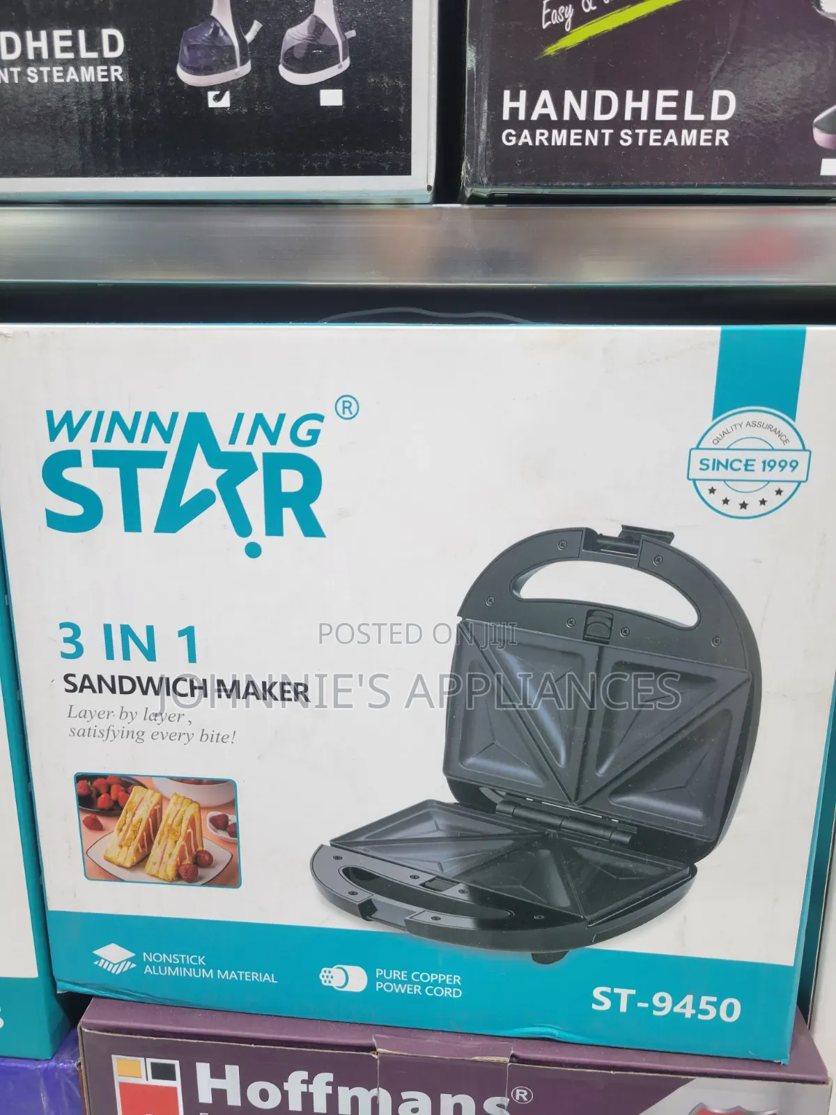 Winning Star Grill Sandwich Maker Machine St-9468
