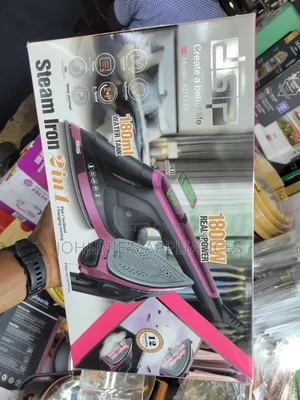 DSP Steam Iron 2in1 With 1800watts