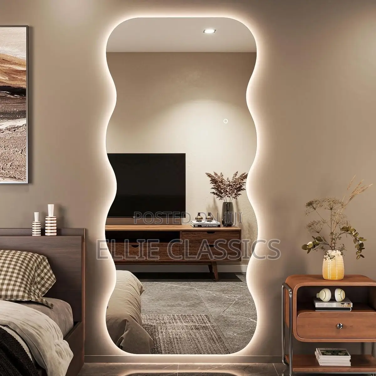Zigzag Led Mirrior