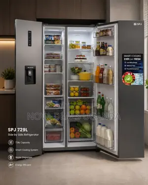 SPJ 729l Side by Side Refrigerator With Water Dispenser