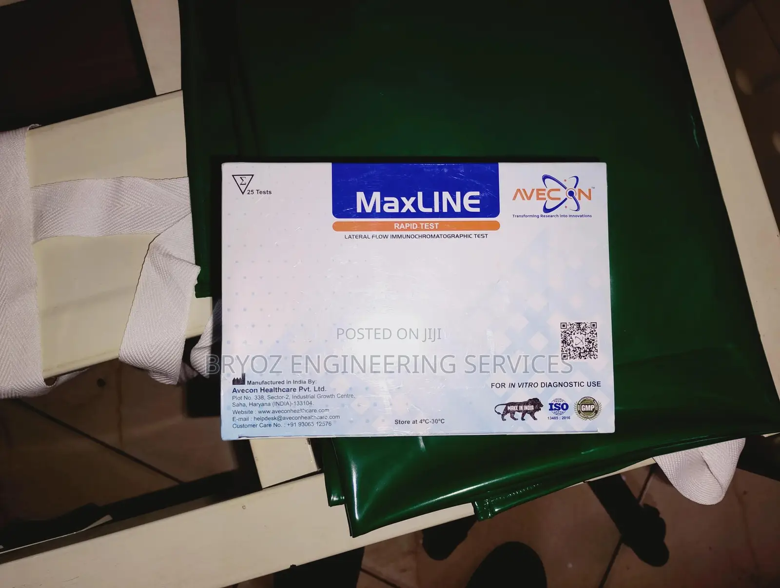 Typhoid Ab Maxline Rapid Test Kit - Tests 40