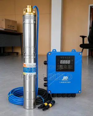 1500w Solar Borehole Pump 159m Head 4800l/H Deep Well Pump