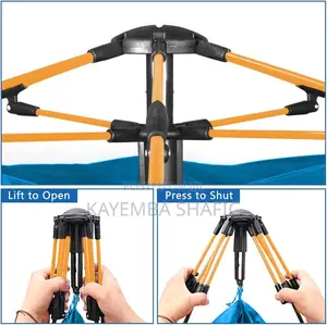 4-Person Automatic Hydraulic Pop-Up Camping Tent