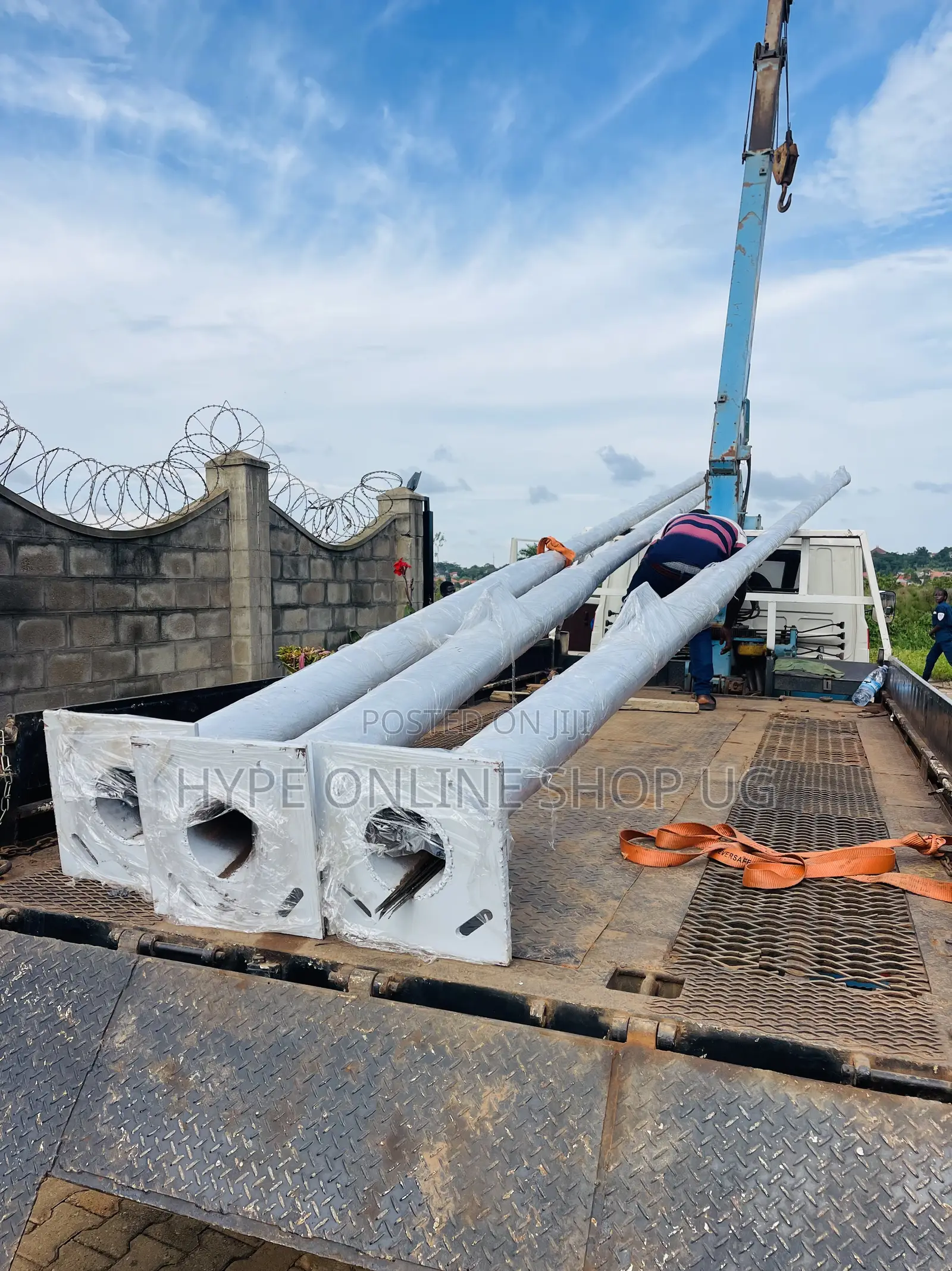 Strong Base Support,Suitable Heavyweight Longlasting Flag Pole