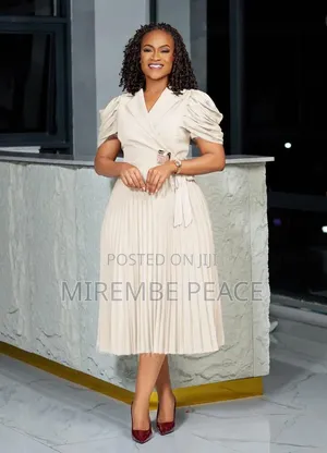 Wrap Style Midi Dresses