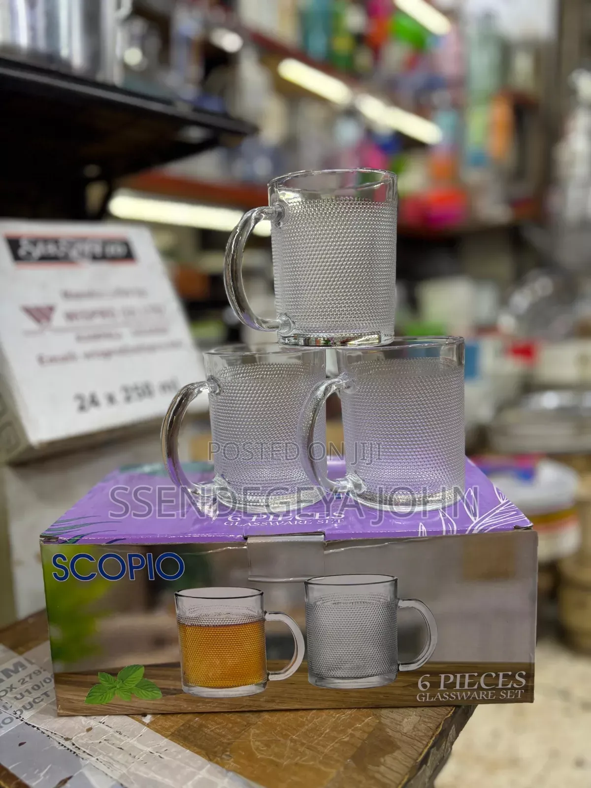Scopio Tea Glassware