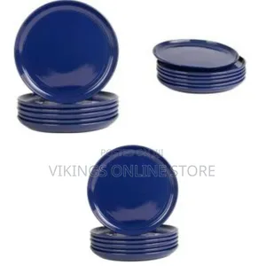 Set of 6 Ceramic Dinner Plates