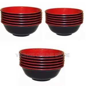 Set of 6 Melamine Soup Bowls