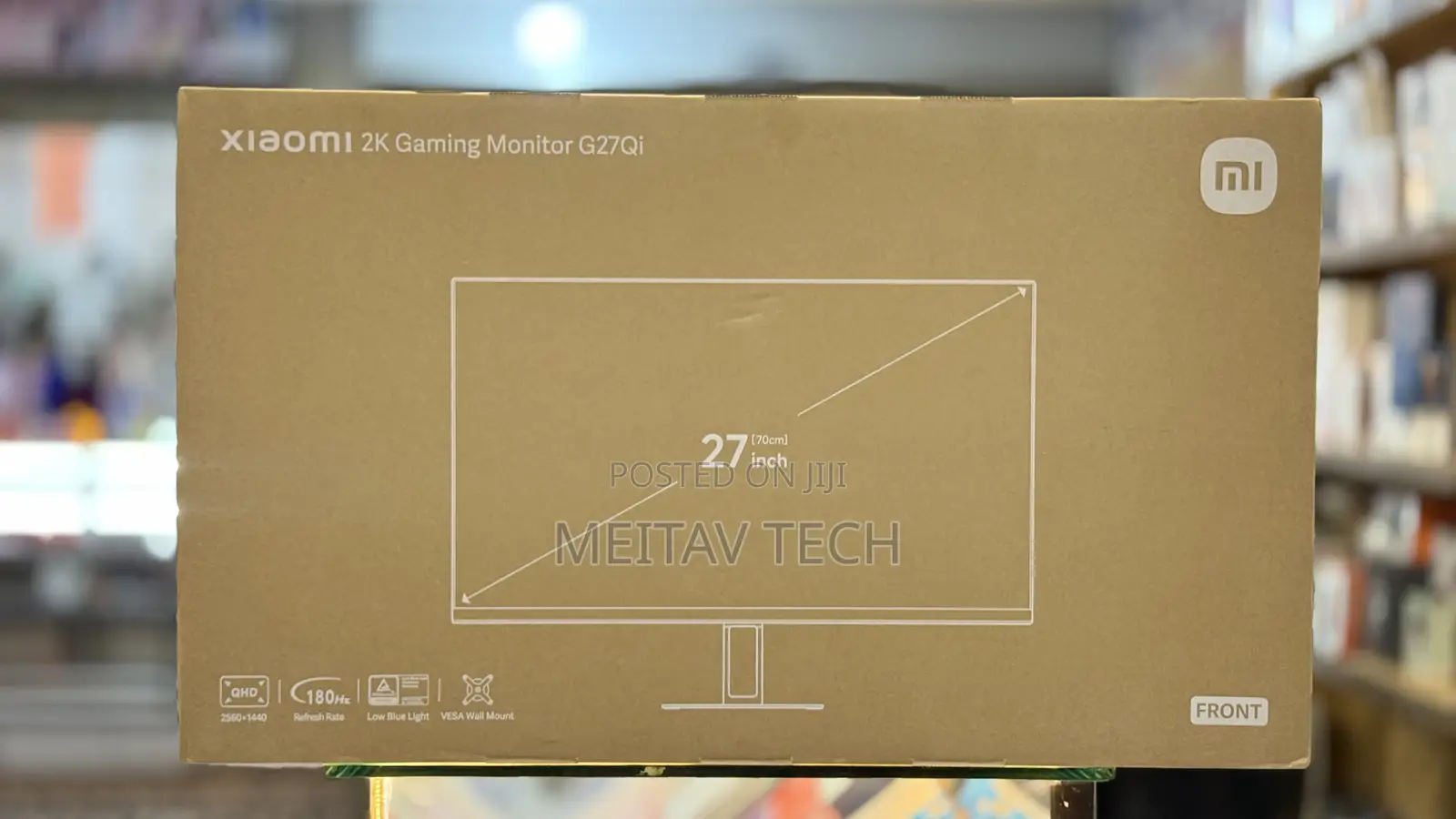 Xiaomi Gaming Monitor G27qi, QHD 2560×1440