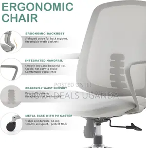 360 Rotation Modern Home Office Executive Chair Computer Desk Chair