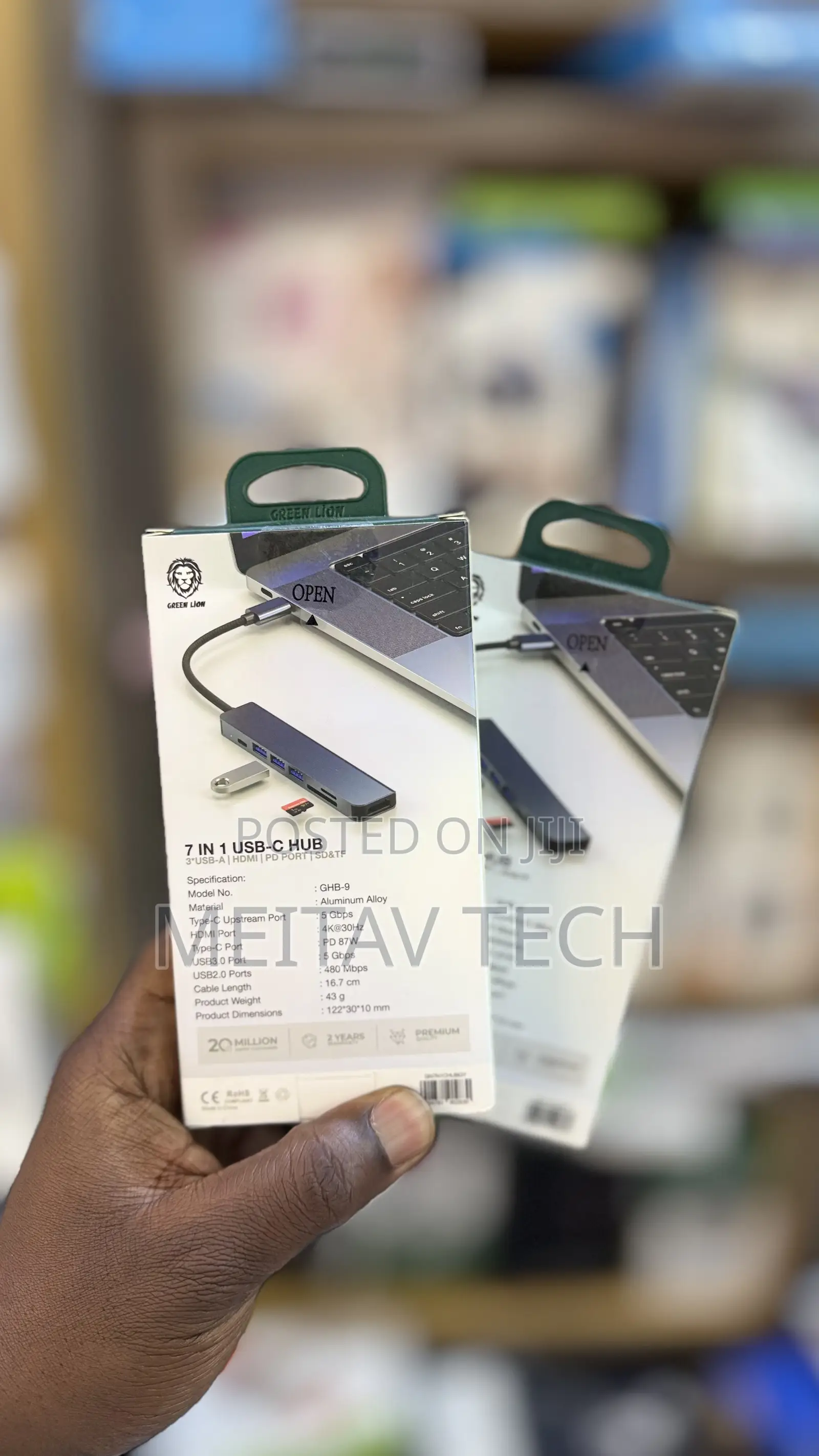 Greenlion Usb Hub 7 in 1