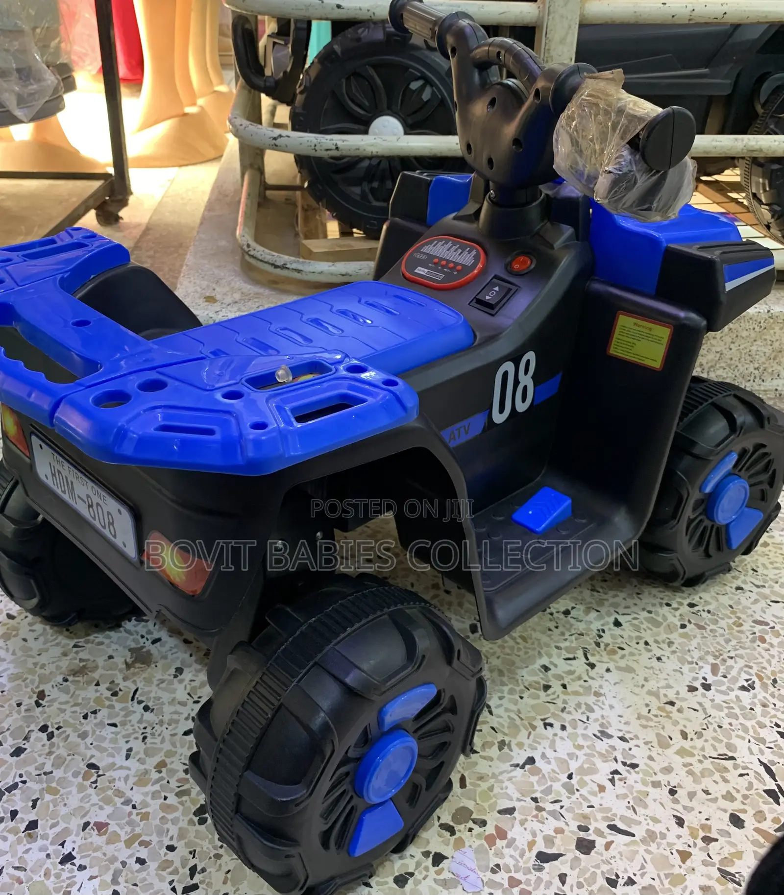 Modified 4-Wheeler Kid’S Bike With Remote