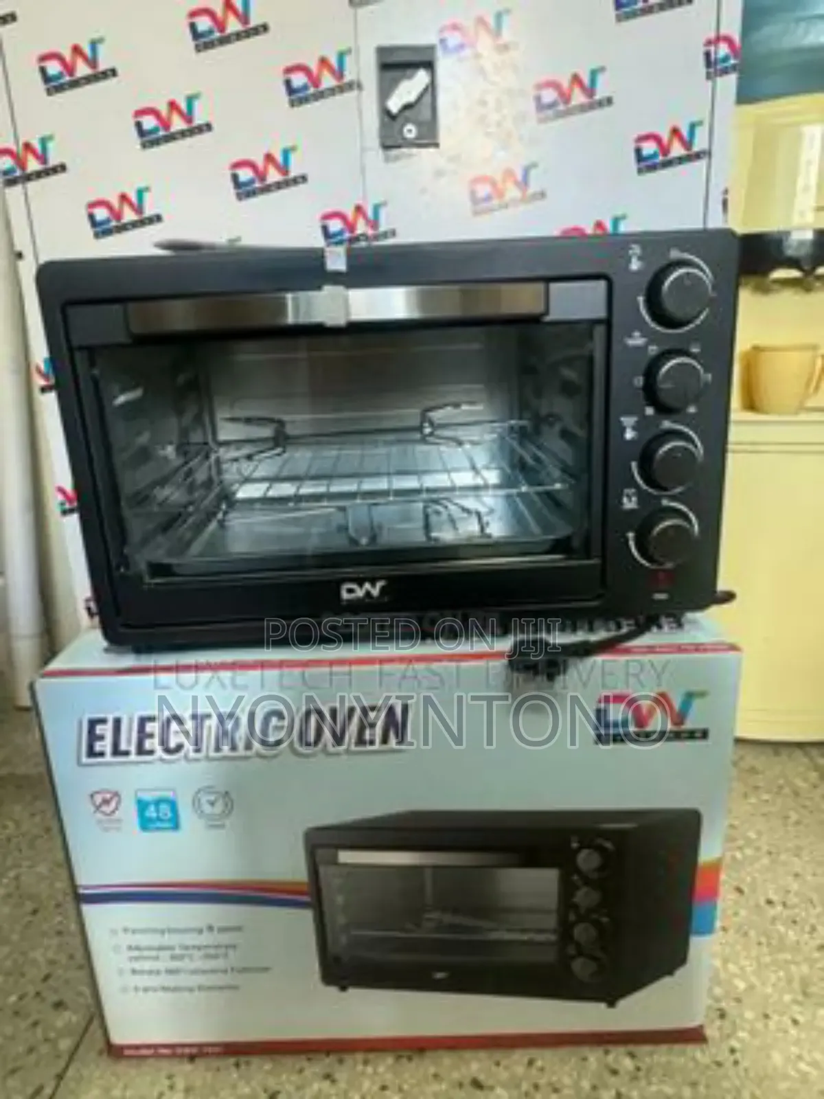 Dw 48litres Electric Oven With Rottessire Function