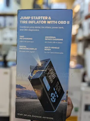 Powerology 4 in 1 Jumpstarter Air Inflator