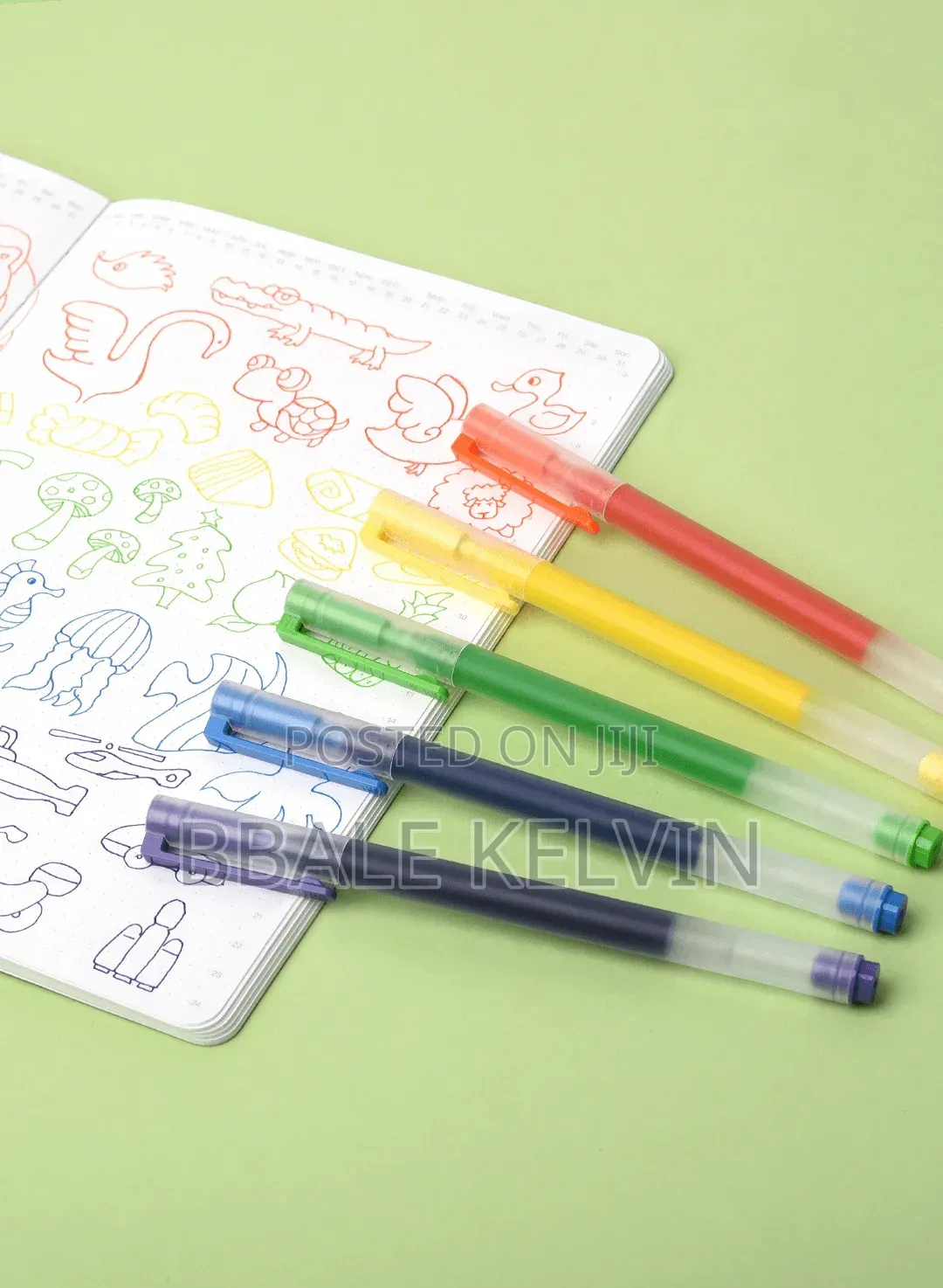 Xiaomi High Capacity Gel Pen Mix Colors 5 Pack