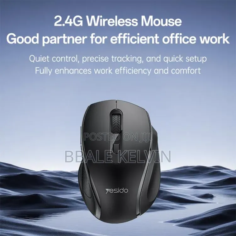 Yesido Wireless Silent Microscope Kb45 2.4g 6 Buttons