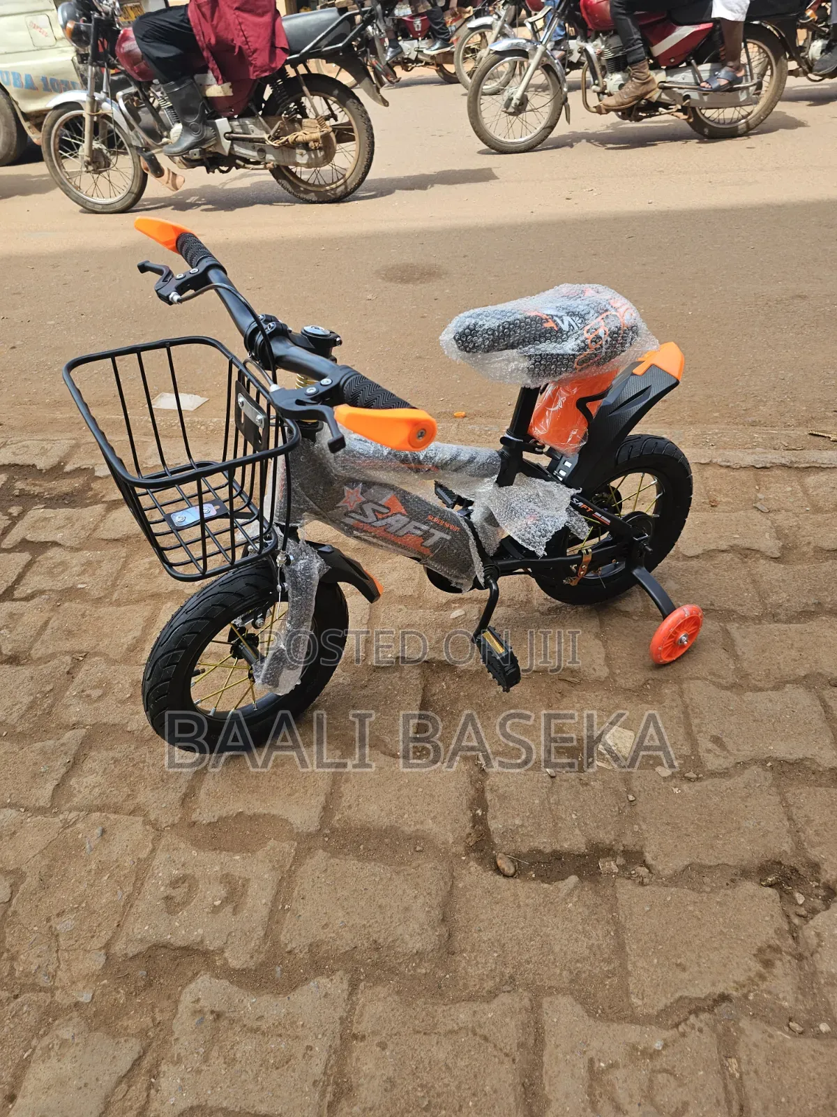 Orange Bicycle/Kids Growth