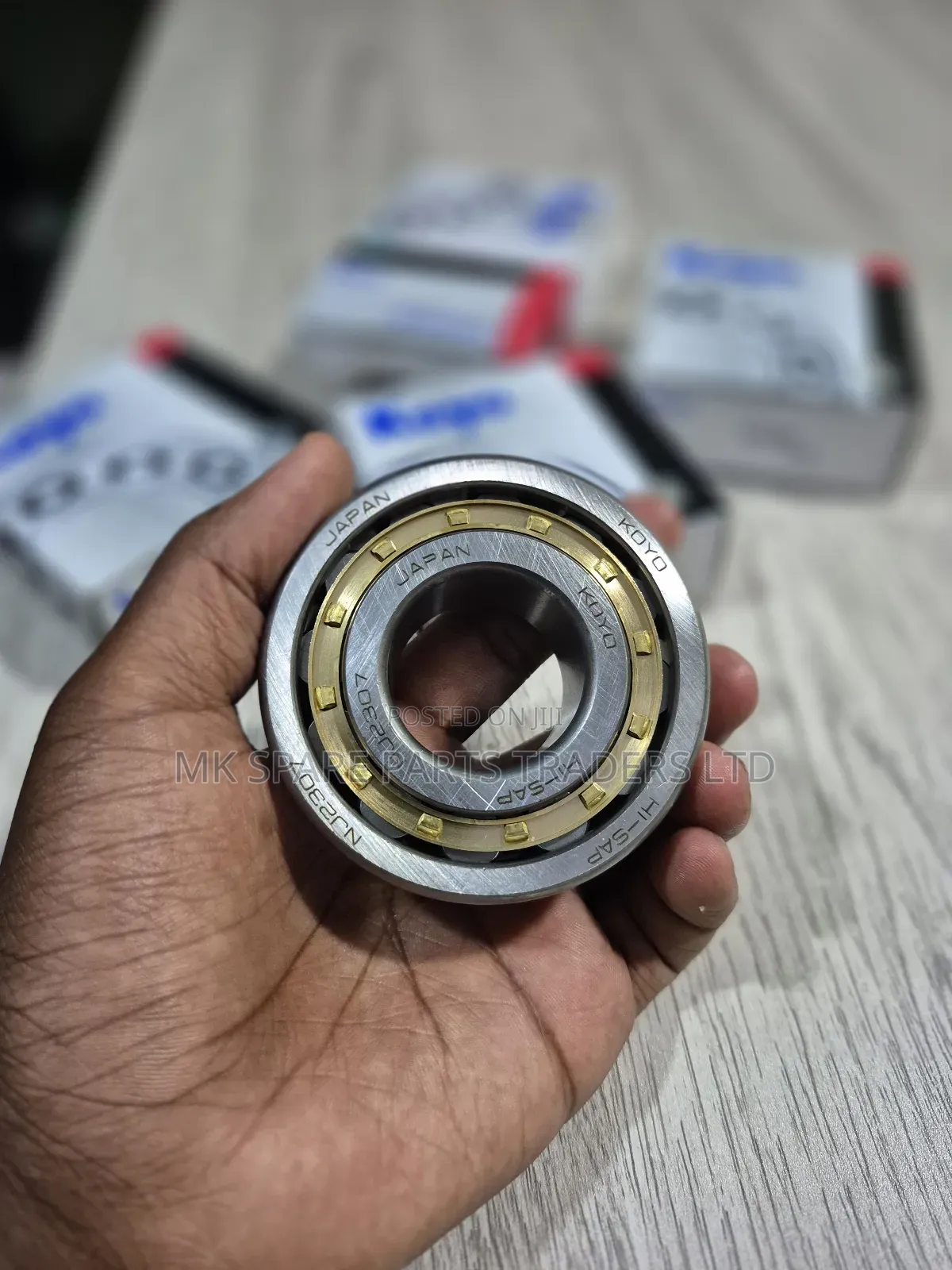 Concrete Machine Bearings