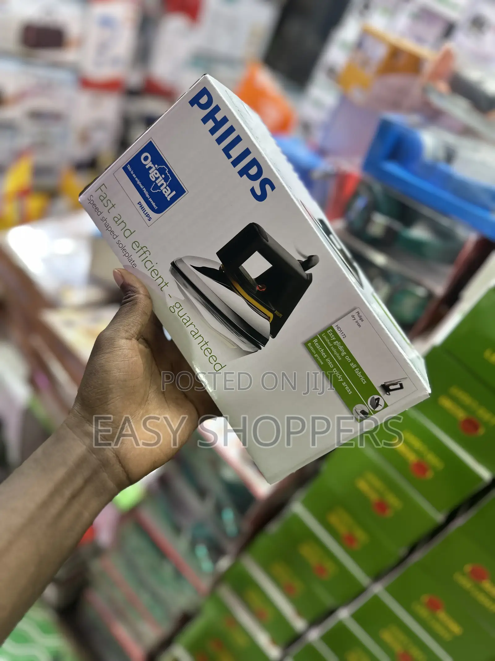 Original Philips Dry Iron Box Flat Iron Box