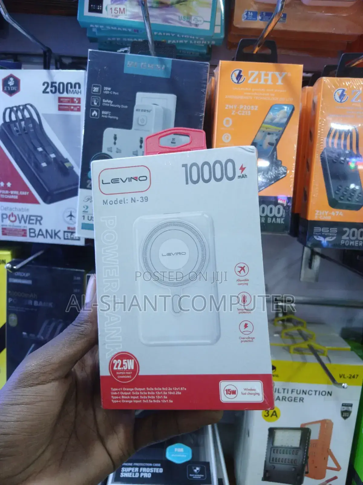 Levino 10000mah Wireless Powerbank