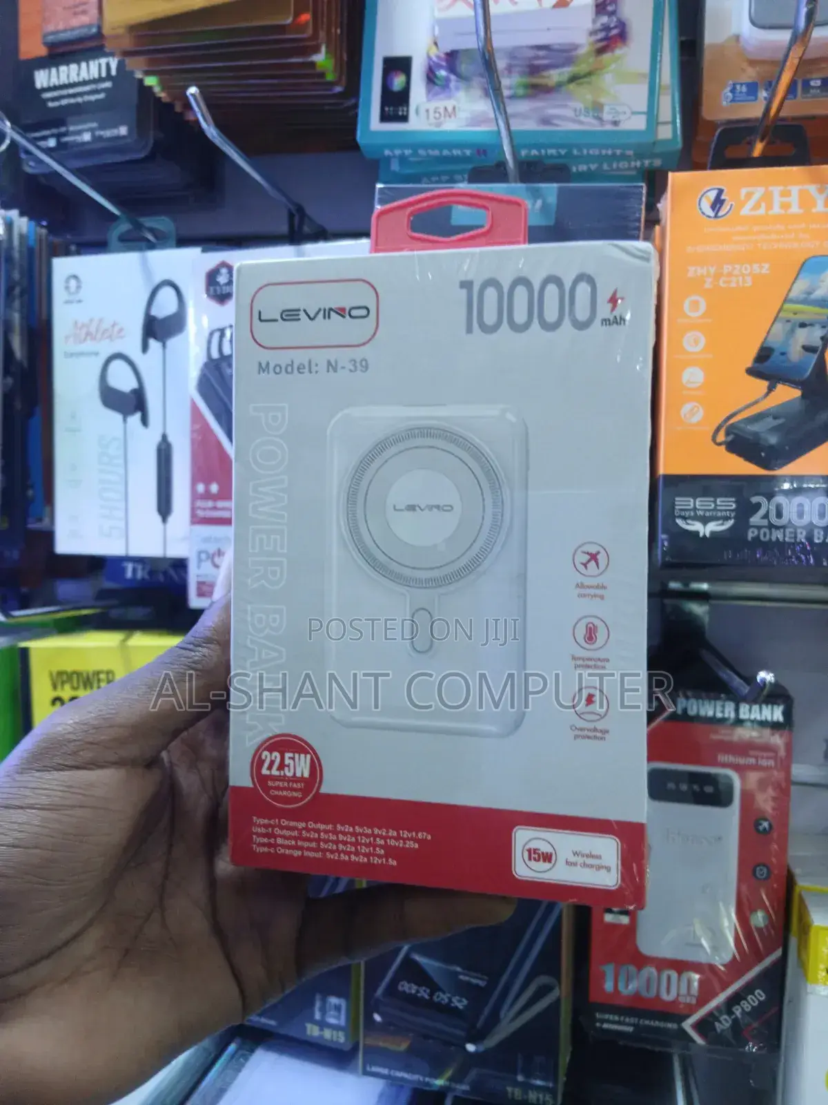 Levino 10000mah Wireless Powerbank