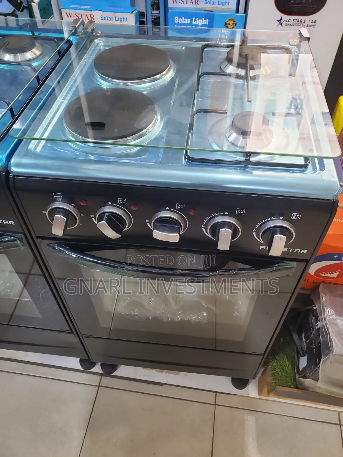 Cooker Both Gas and Electric
