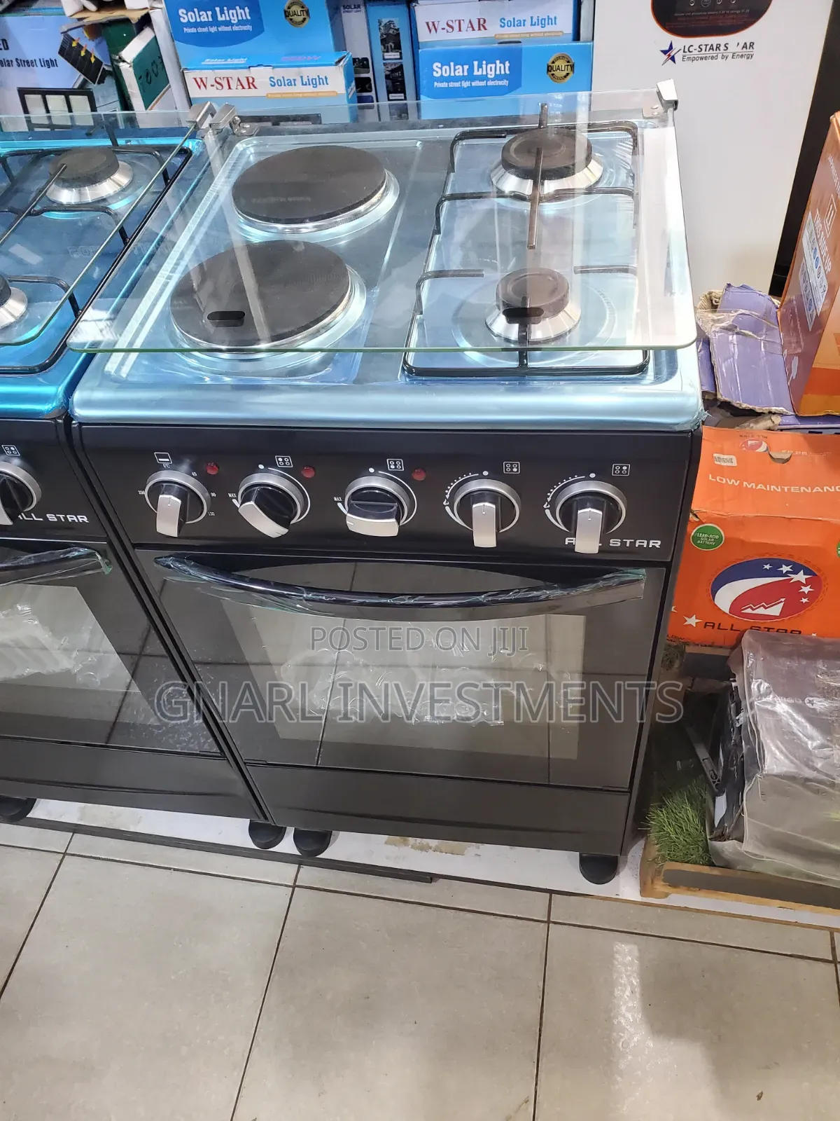Cooker Both Gas and Electric