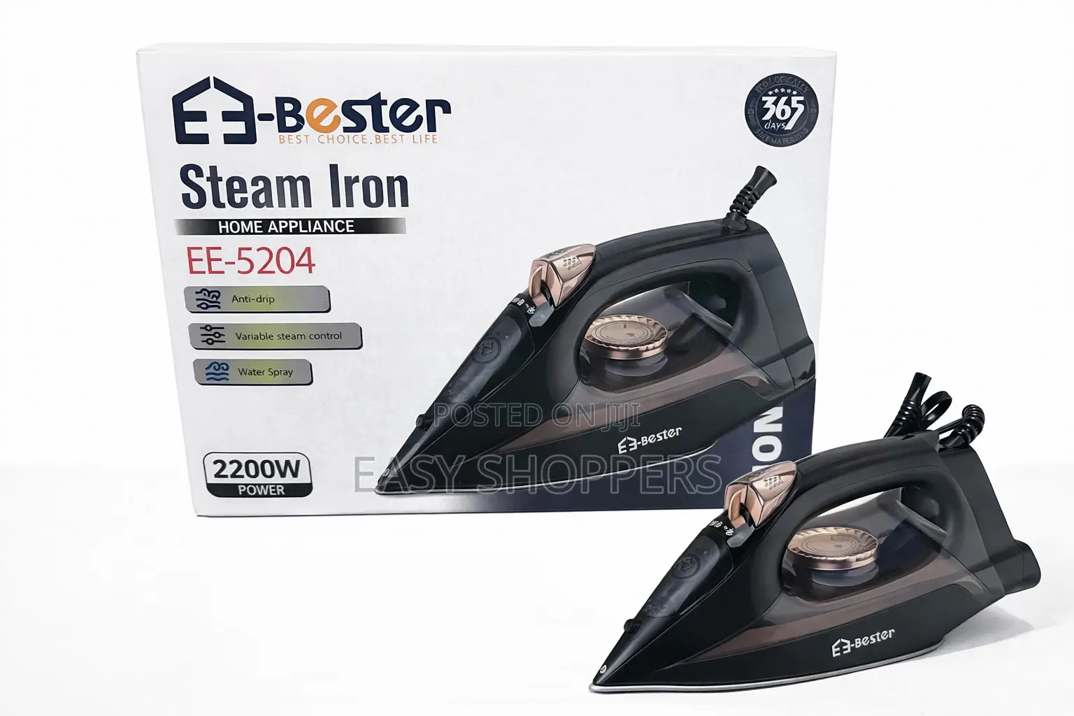 Bester Ee-5204 Steam Iron 2200w