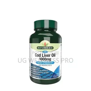 Natures Aid Cod Liver Oil 1000mg (90 Softgels)